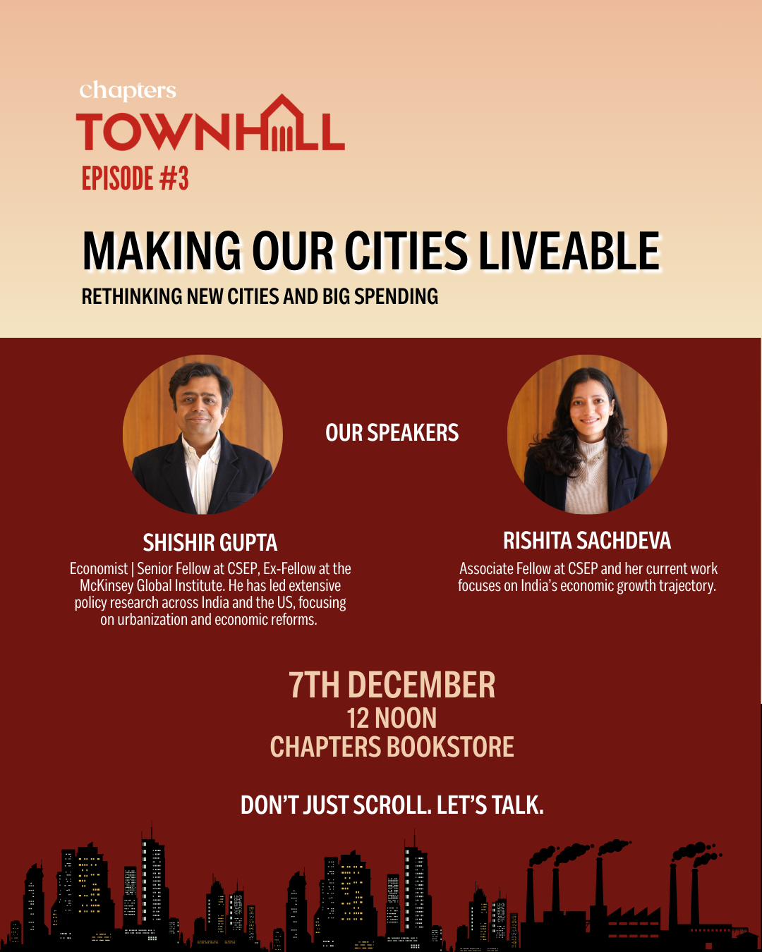 Townhall # 3 | Making Our Cities Liveable
