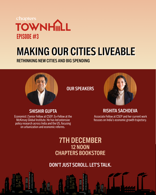 Townhall # 3 | Making Our Cities Liveable
