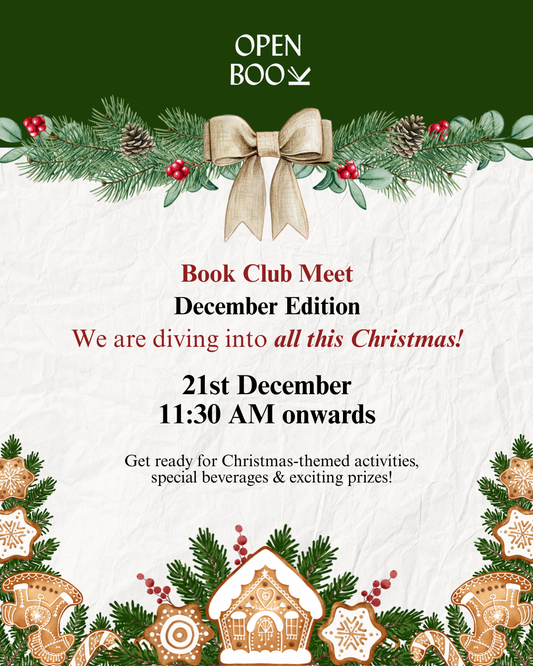 Open Book Club Meet | Dec'25 Christmas Edition