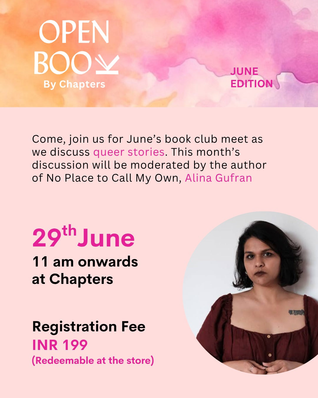 Open Book | Book Club | June Edition