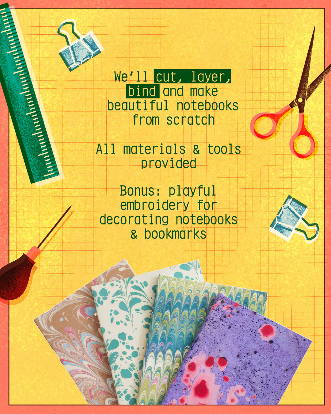 Bind Your Own Notebook | Creative Workshop