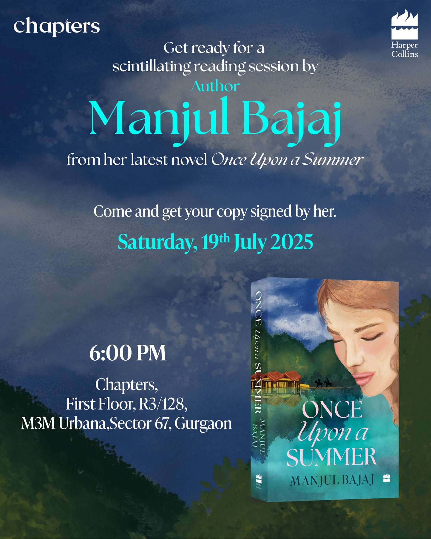 The Chapters Lounge with Manjul Bajaj