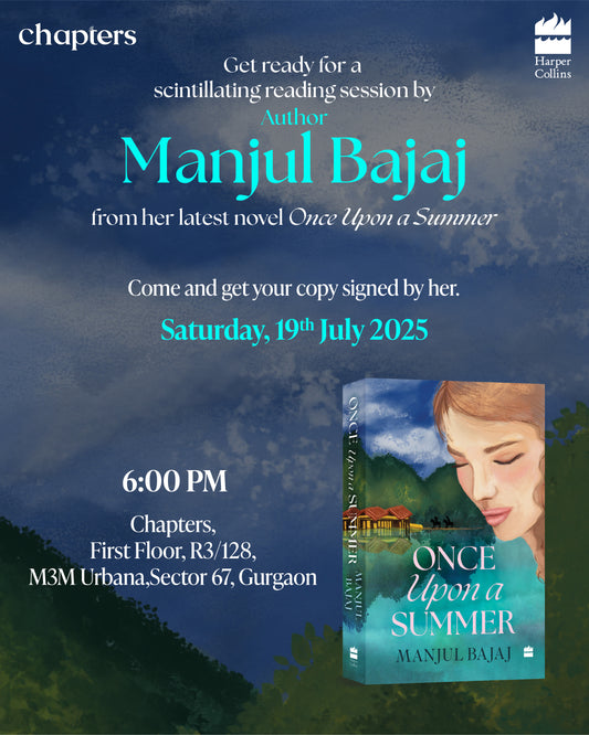 The Chapters Lounge with Manjul Bajaj