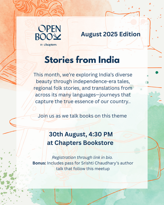 Open Book Club | August'25 | Stories of India