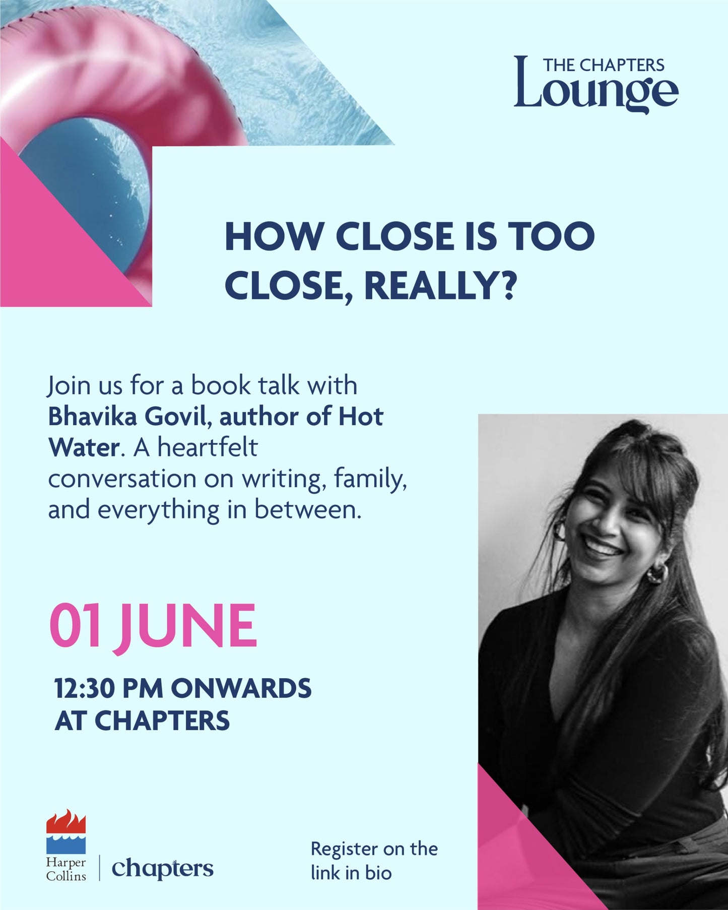 Bhavika Govil at The Chapters Lounge