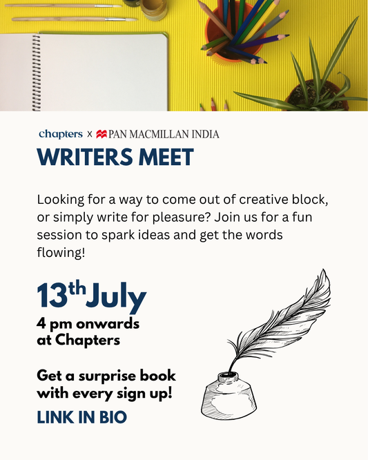 Writers Meet | Chapters X Pan Macmillan India